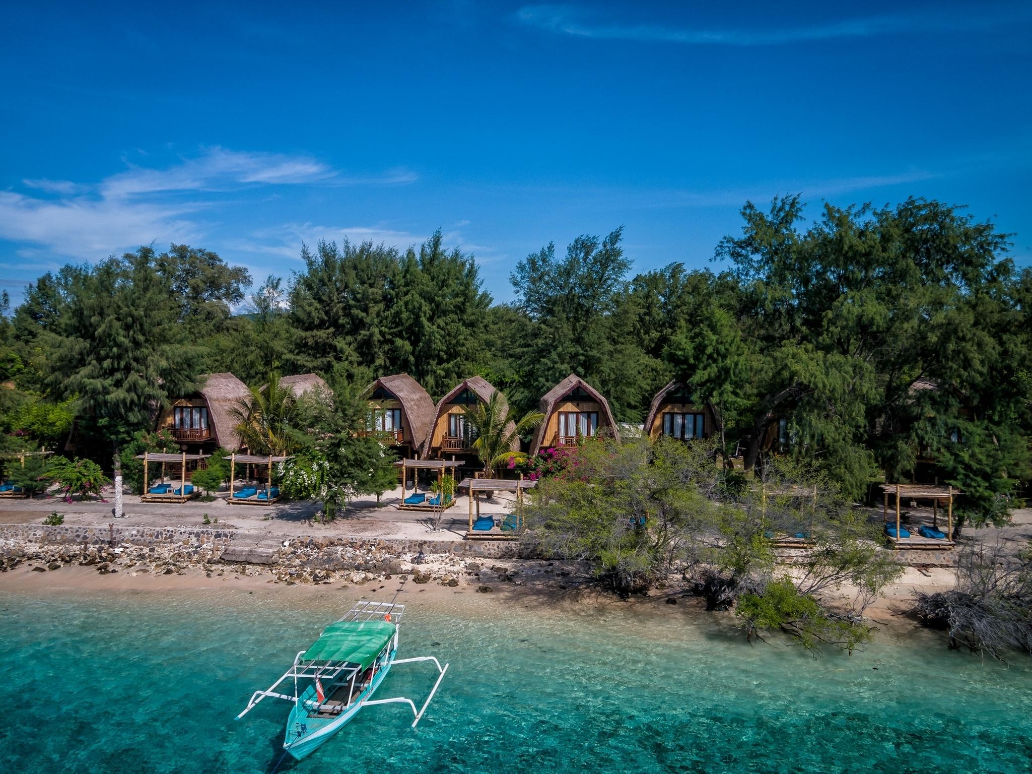 Karma Reef Hotel Gili Trawangan Kültér fotó